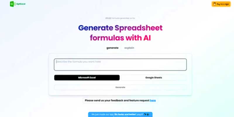GPTExcel screenshot