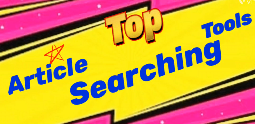 Top Article Searching Tools